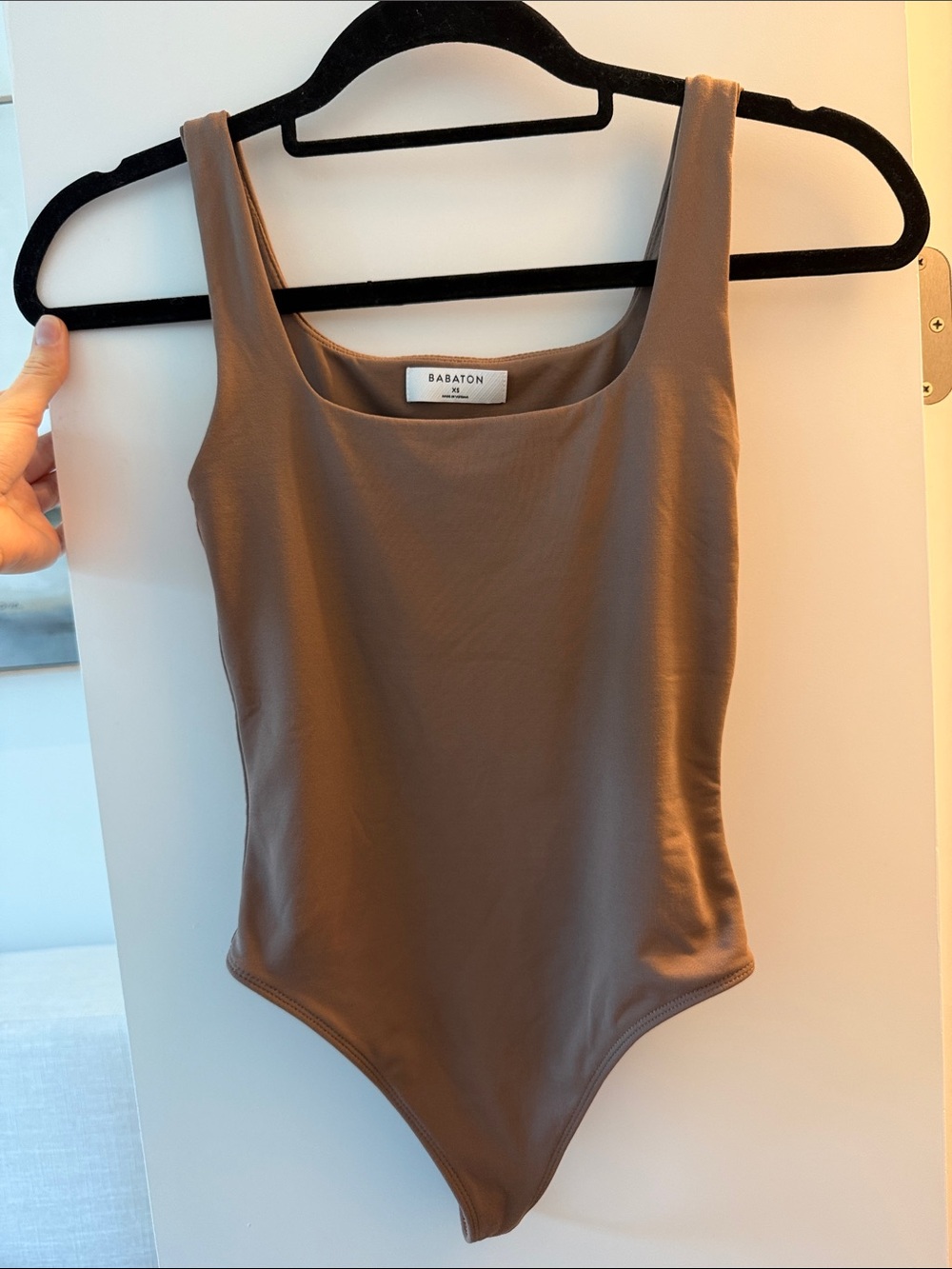 Babaton Brown One-Piece Bodysuit